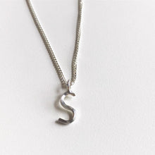 Load image into Gallery viewer, Mini letter necklace
