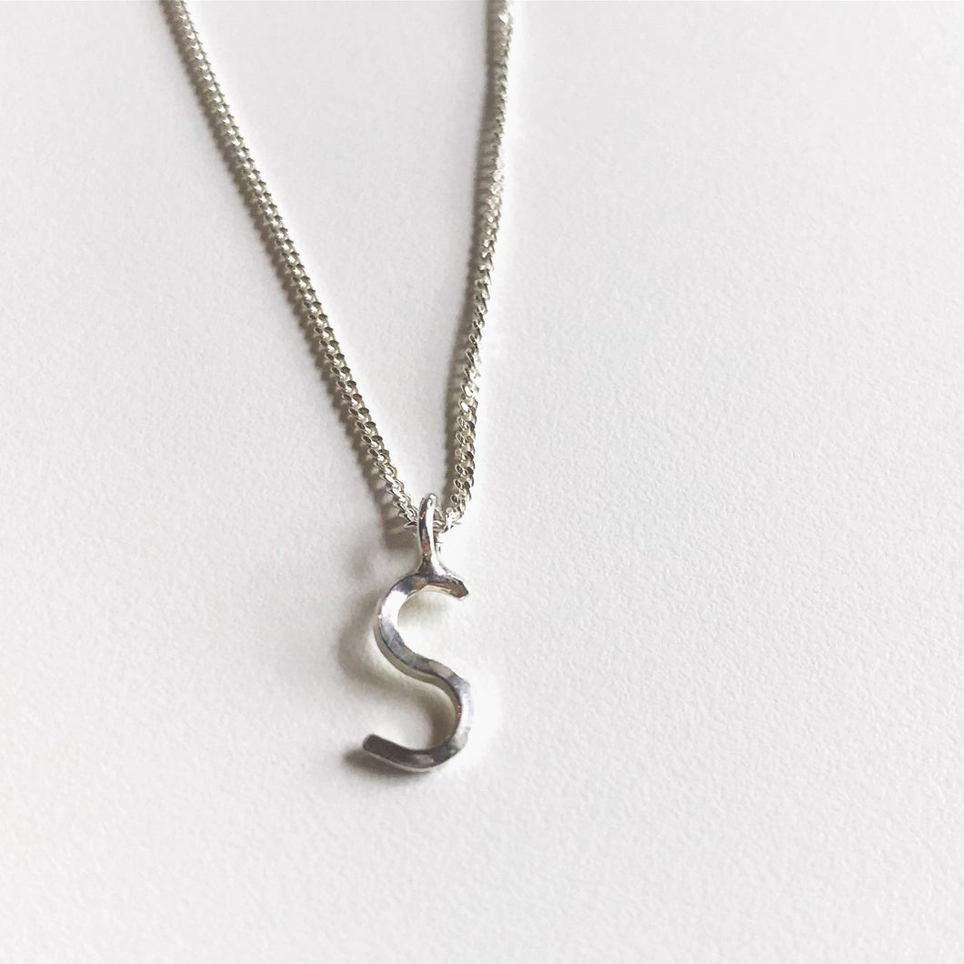 Mini letter necklace